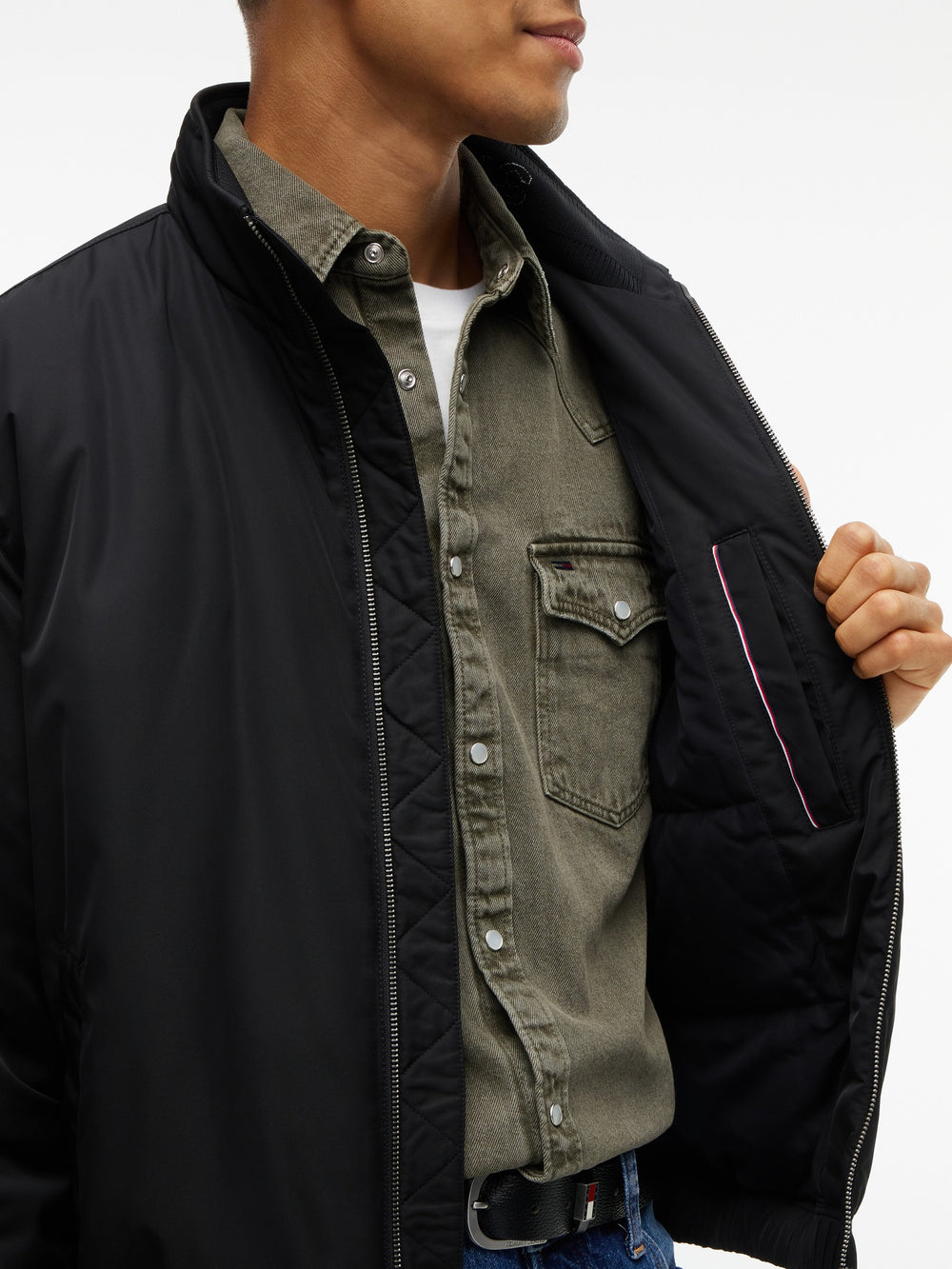 Regular Fit Bomber Jacket
