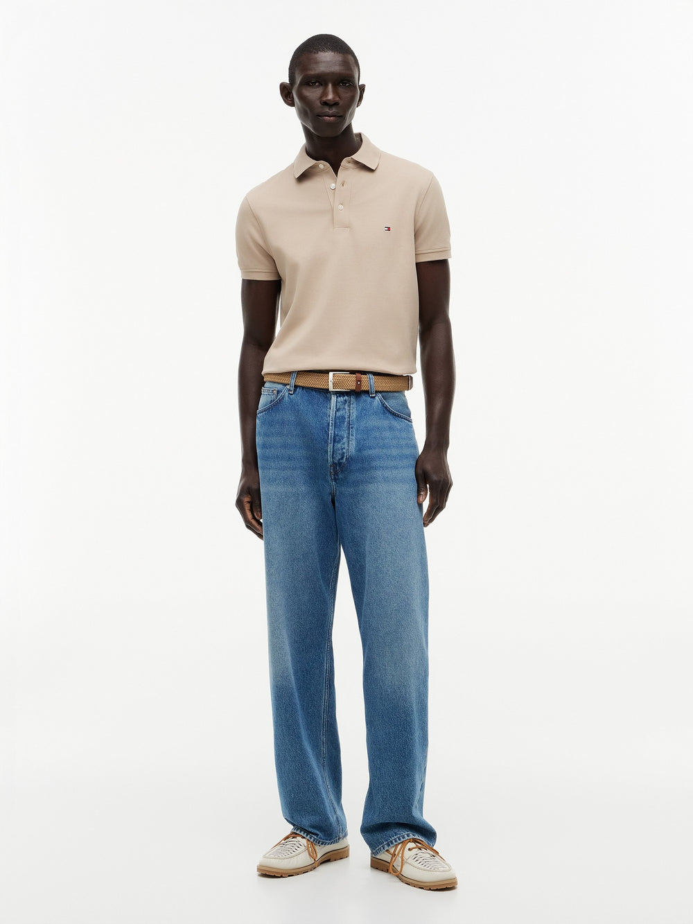 Slim Fit Solid Pique Polo
