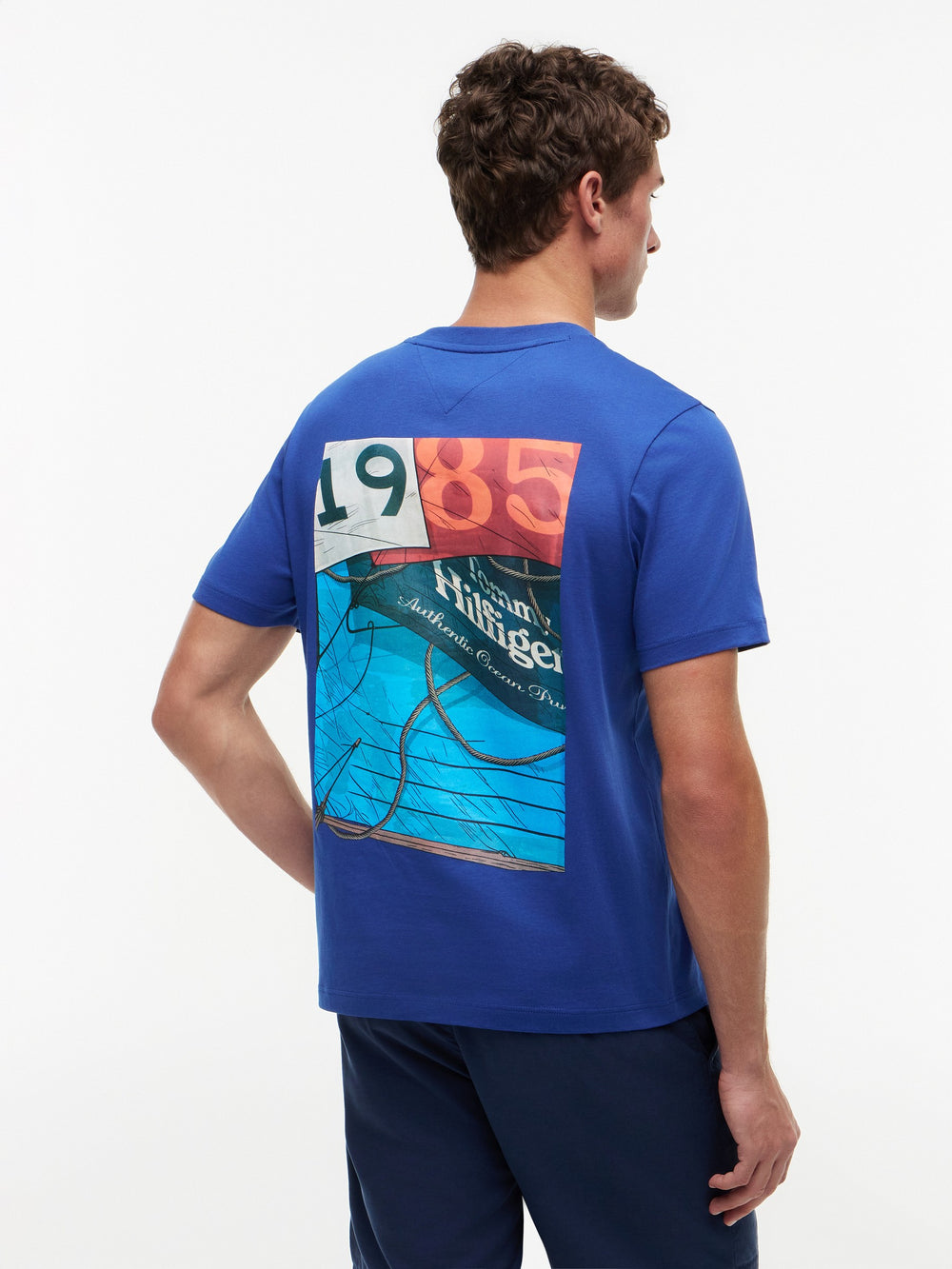 Regular Fit Back Print Tshirt