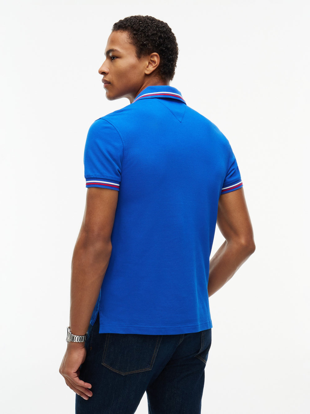 Slim Fit Collar Tipped Polo