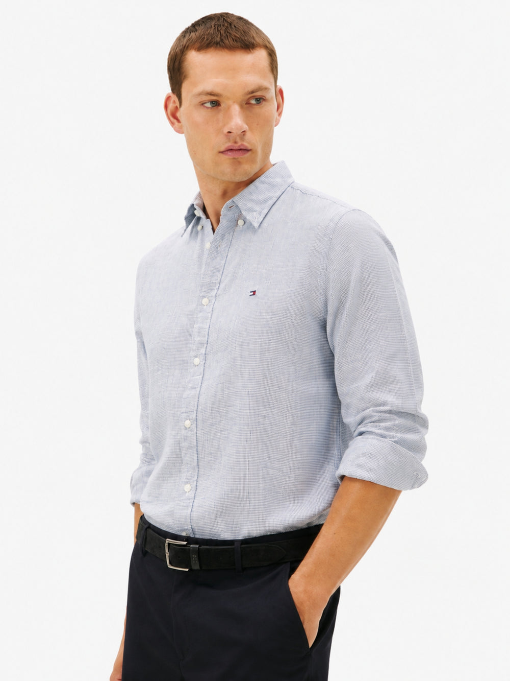 Regular Fit Texture Dobby Shirt