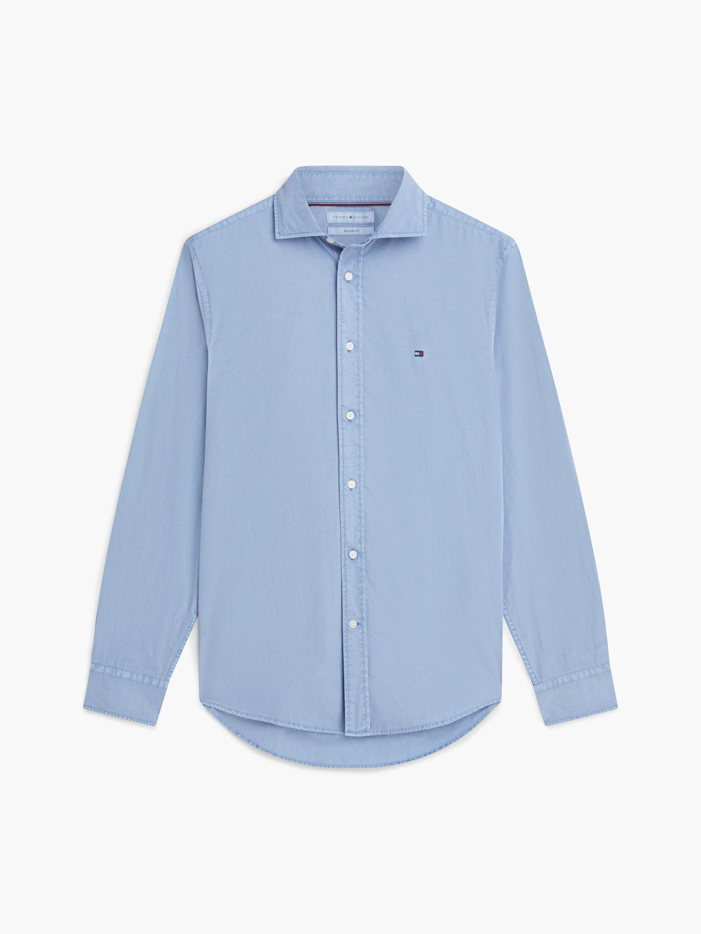Regular Fit Solid Poplin Shirt