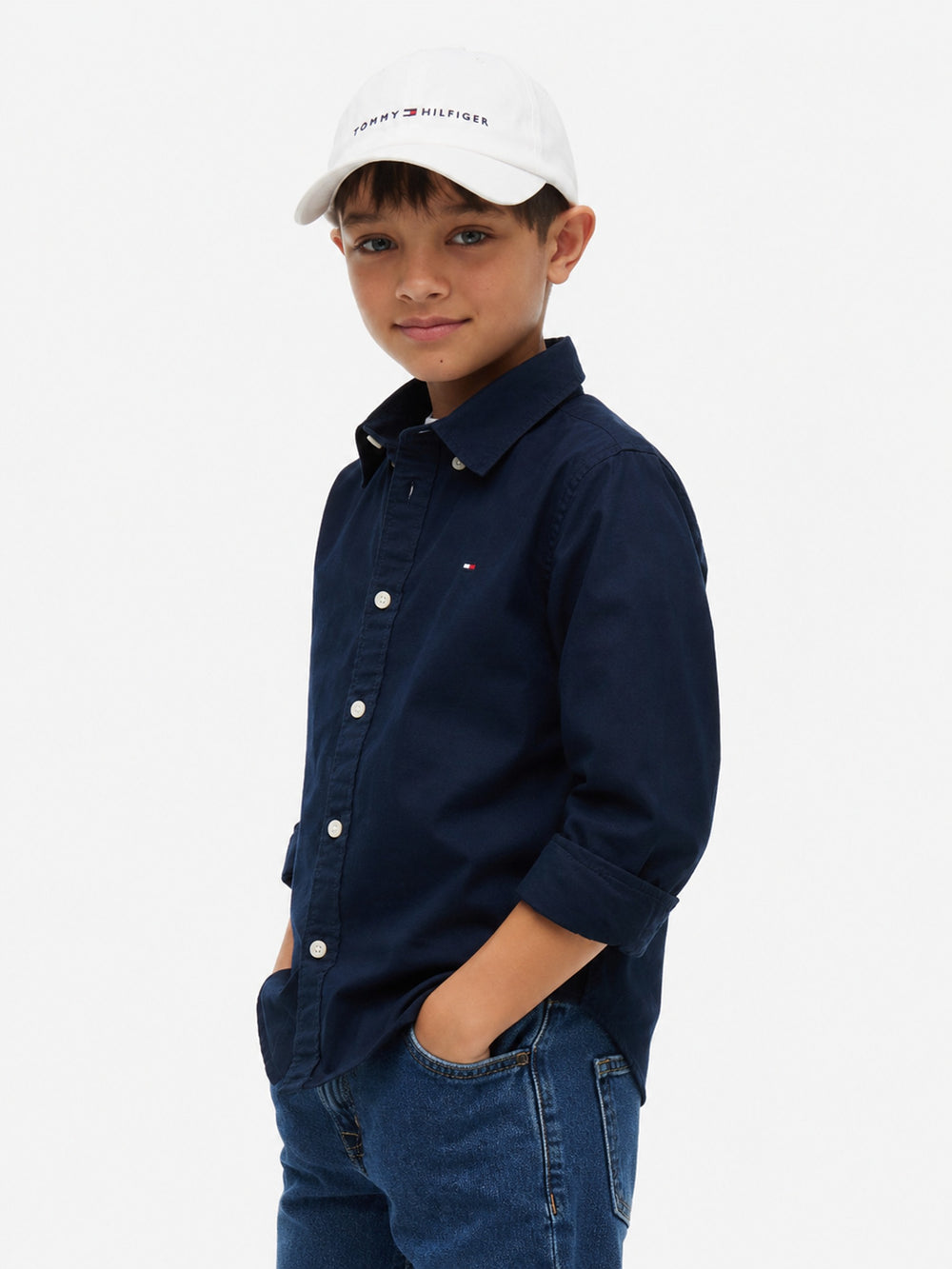 Kids Oxford Stretch Shirt