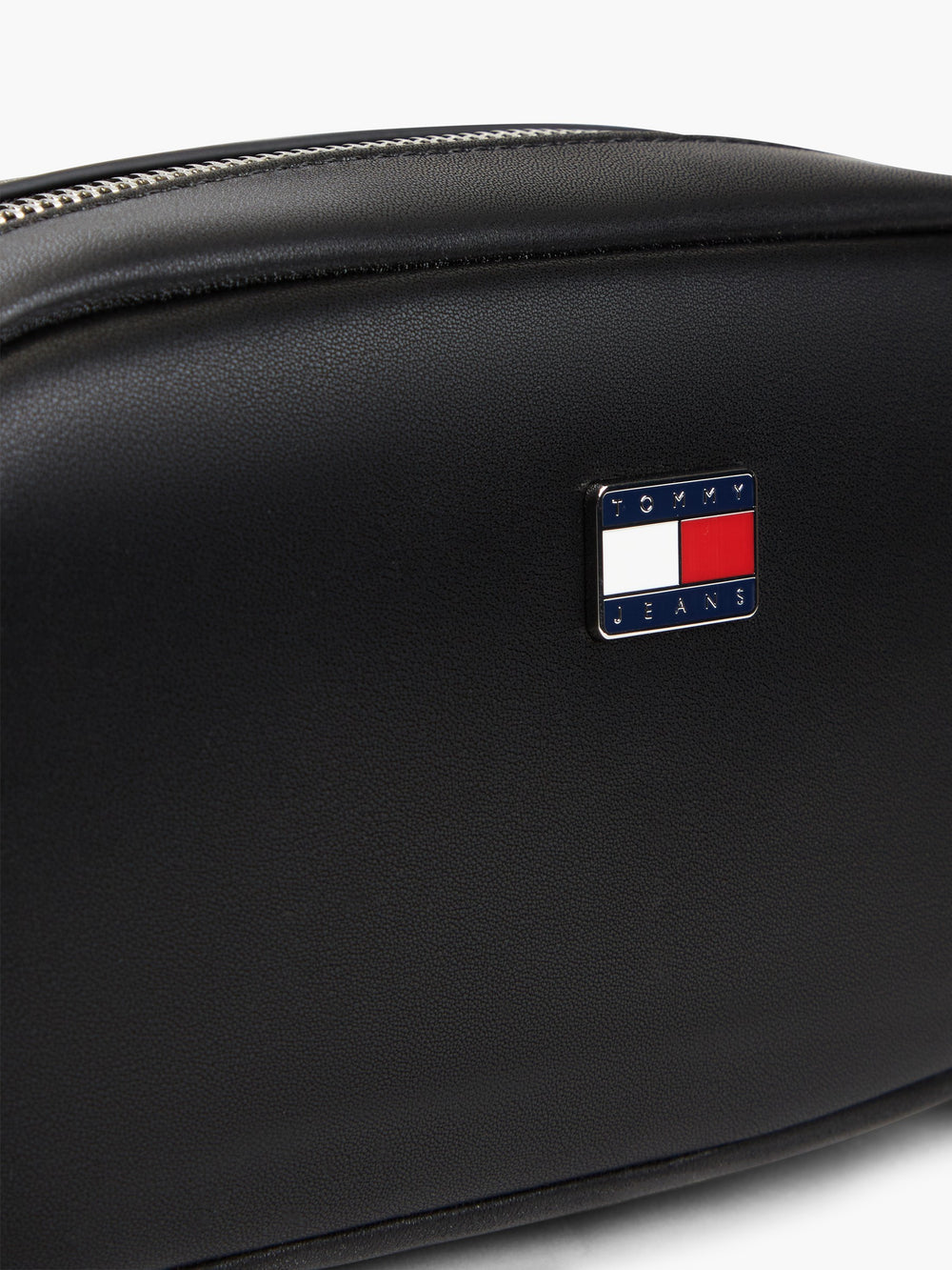 Solid Pu Crossbody Bag