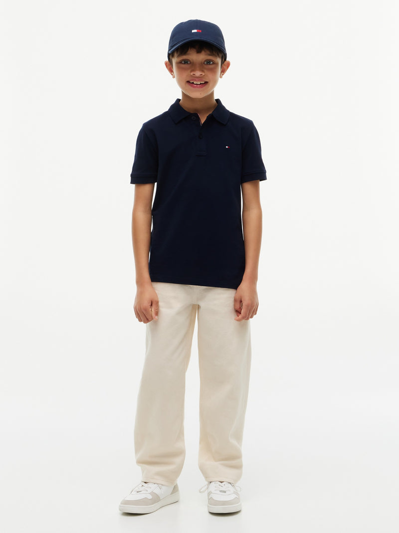 Kids Solid Polo