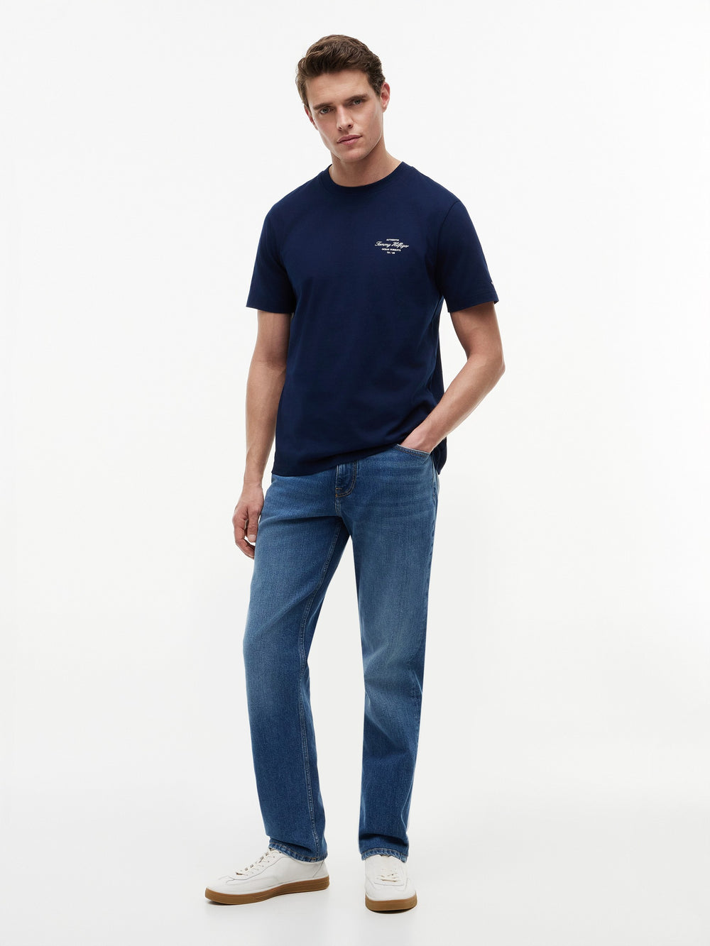 Regular Fit Back Print Tshirt
