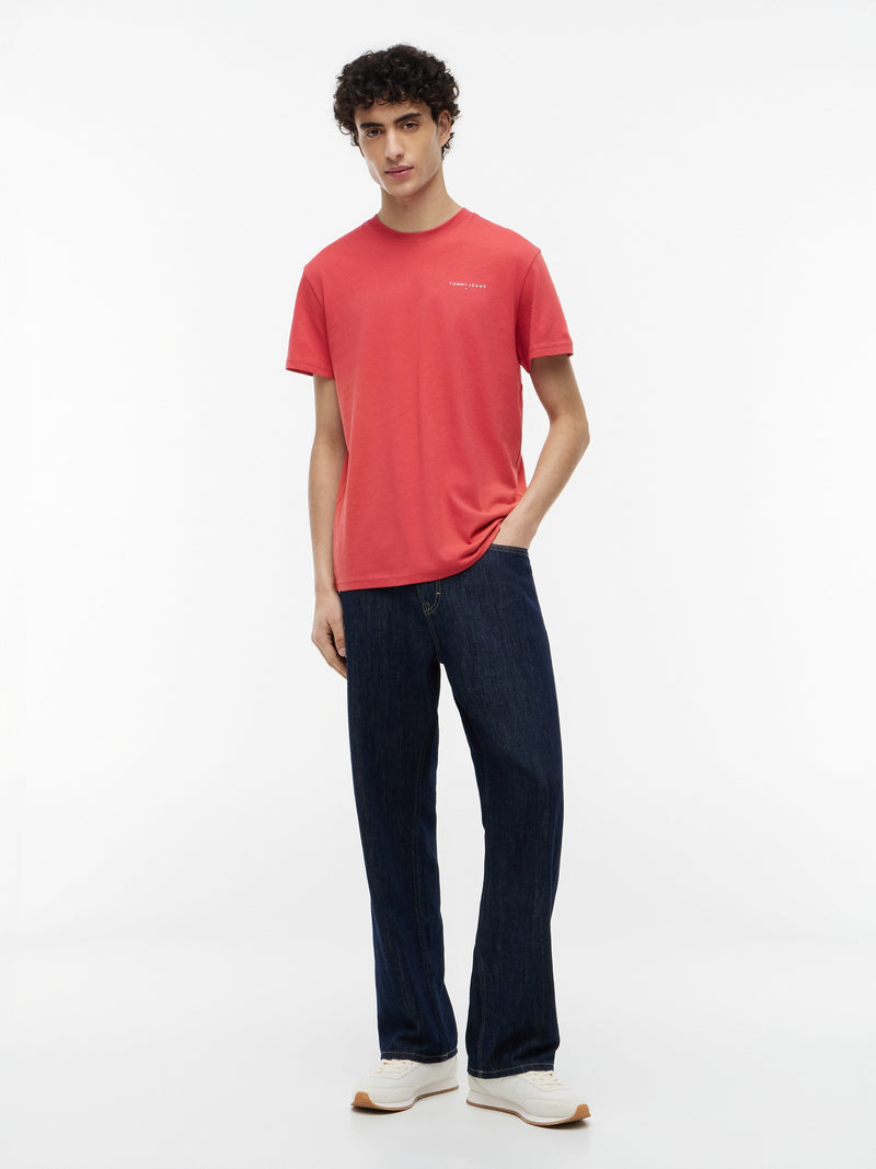 Slim Fit Linear Logo T-Shirt