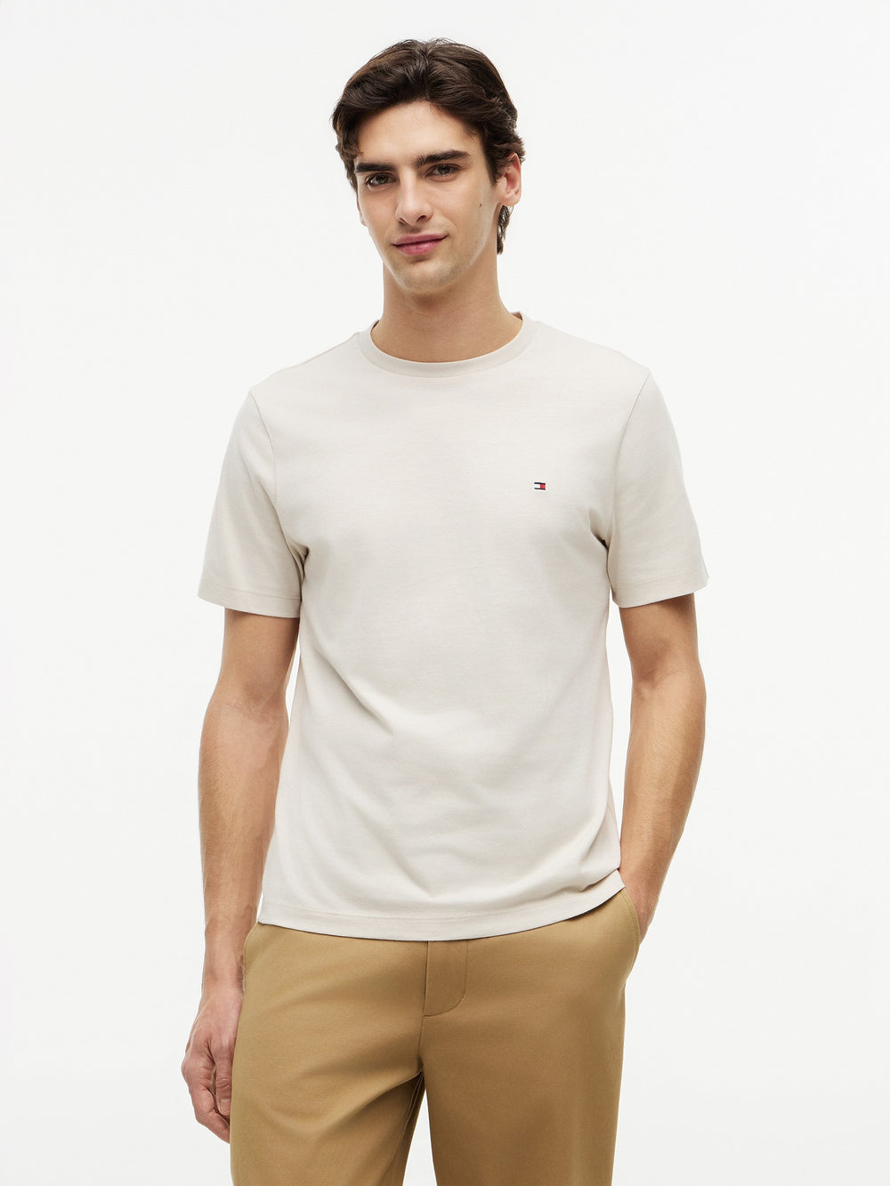Regular Fit Solid Tshirt
