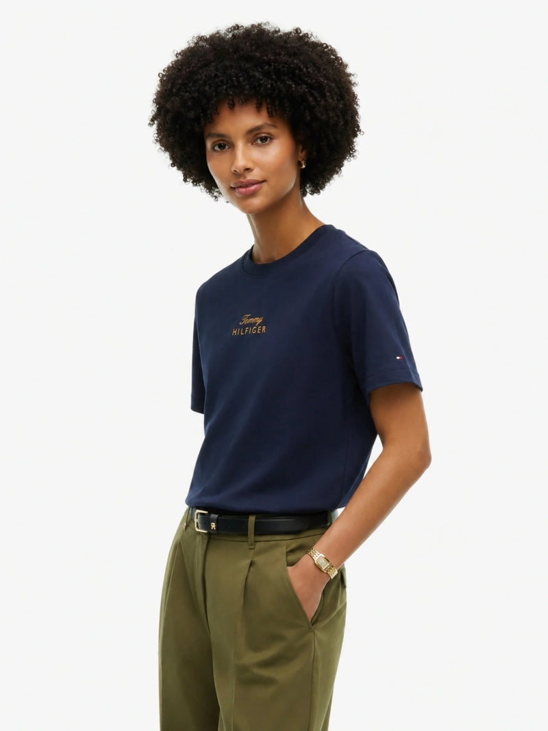 Embroidered Logo T-Shirt