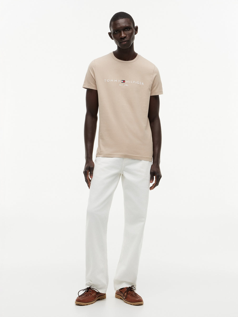 Slim Fit Chest Logo Jersey Tshirt