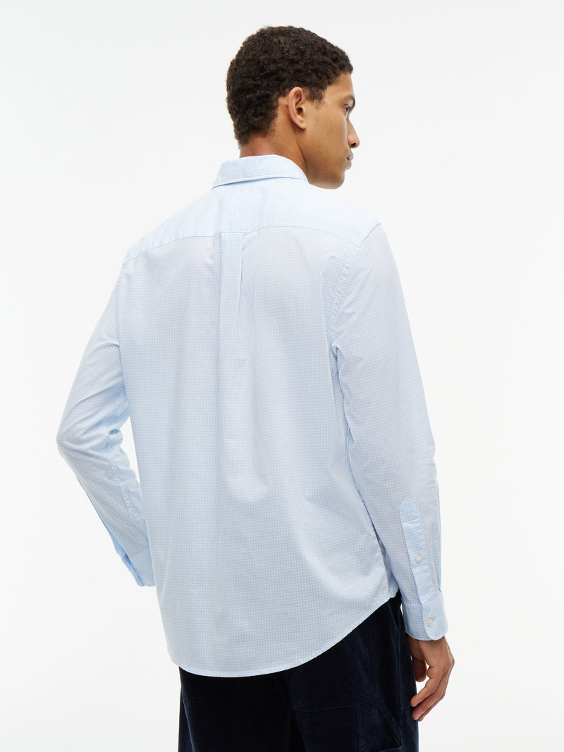 Regular Fit Check Poplin Shirt