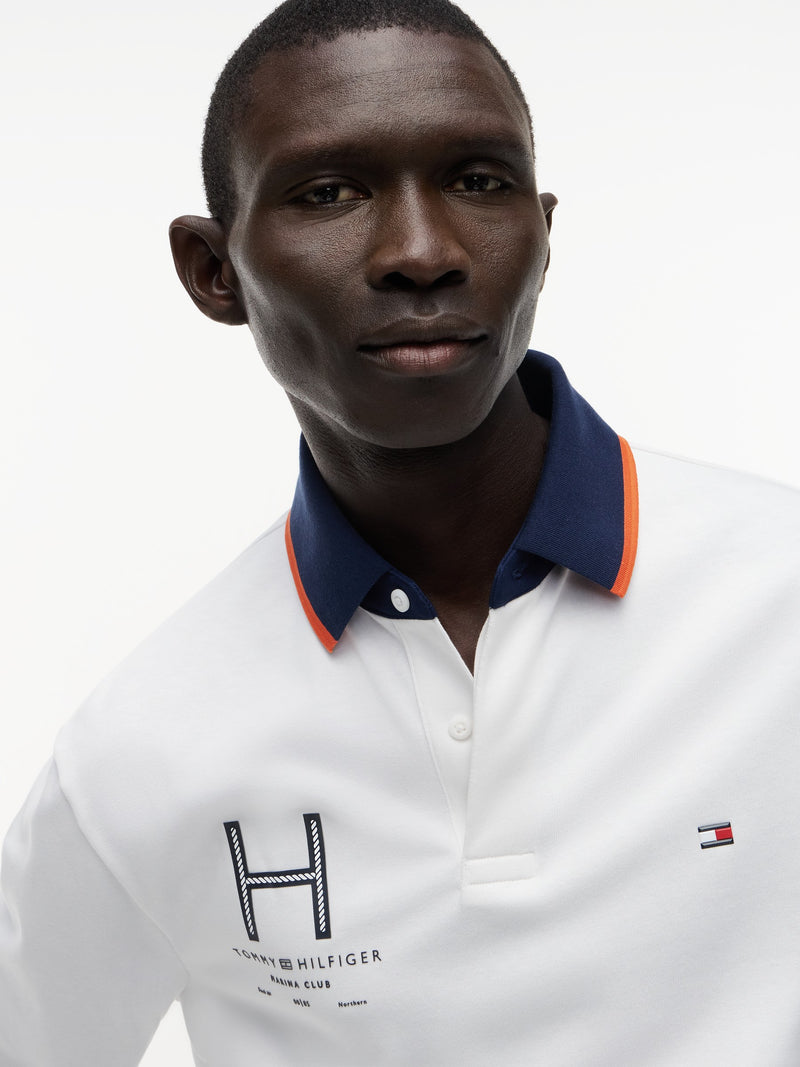 Long Sleeve Rugby Polo