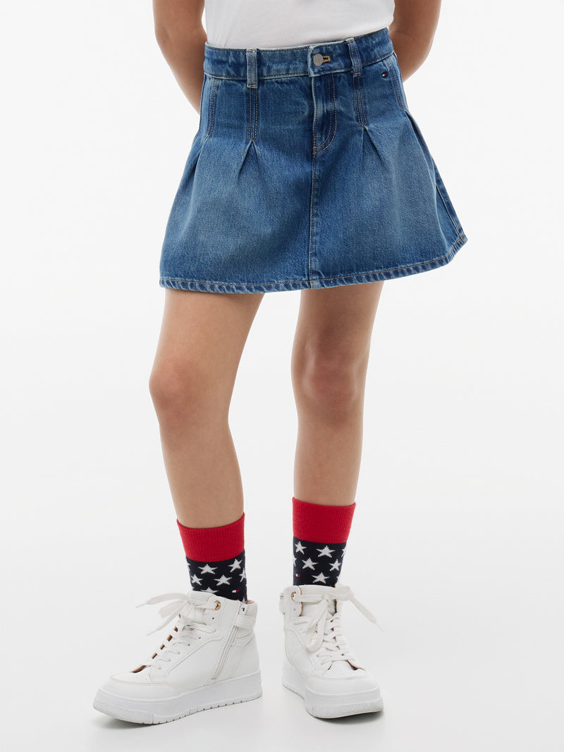 Kids Wide Jeans