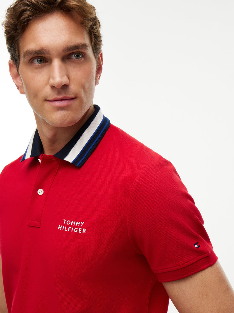 Regular Fit Collar Detailing Pique Polo