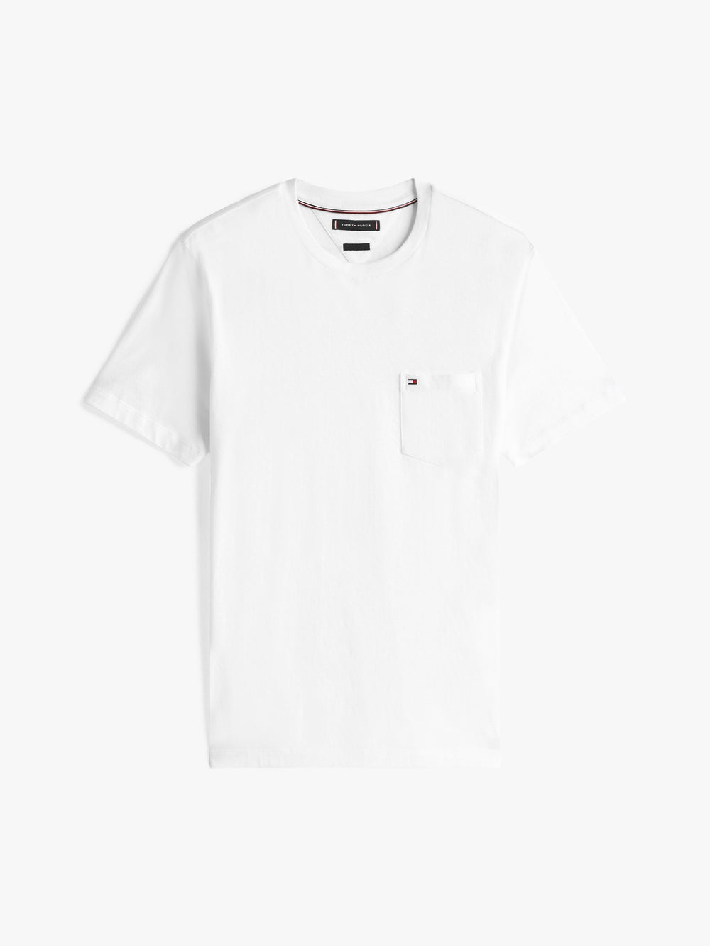 Regular Fit Solid Pocket Tshirt