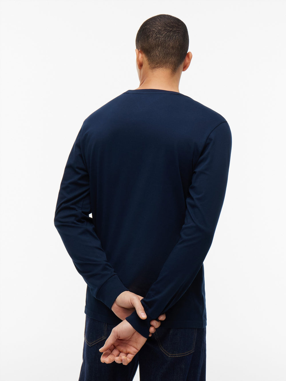 Slim Fit Signature Long Sleeve T-Shirt