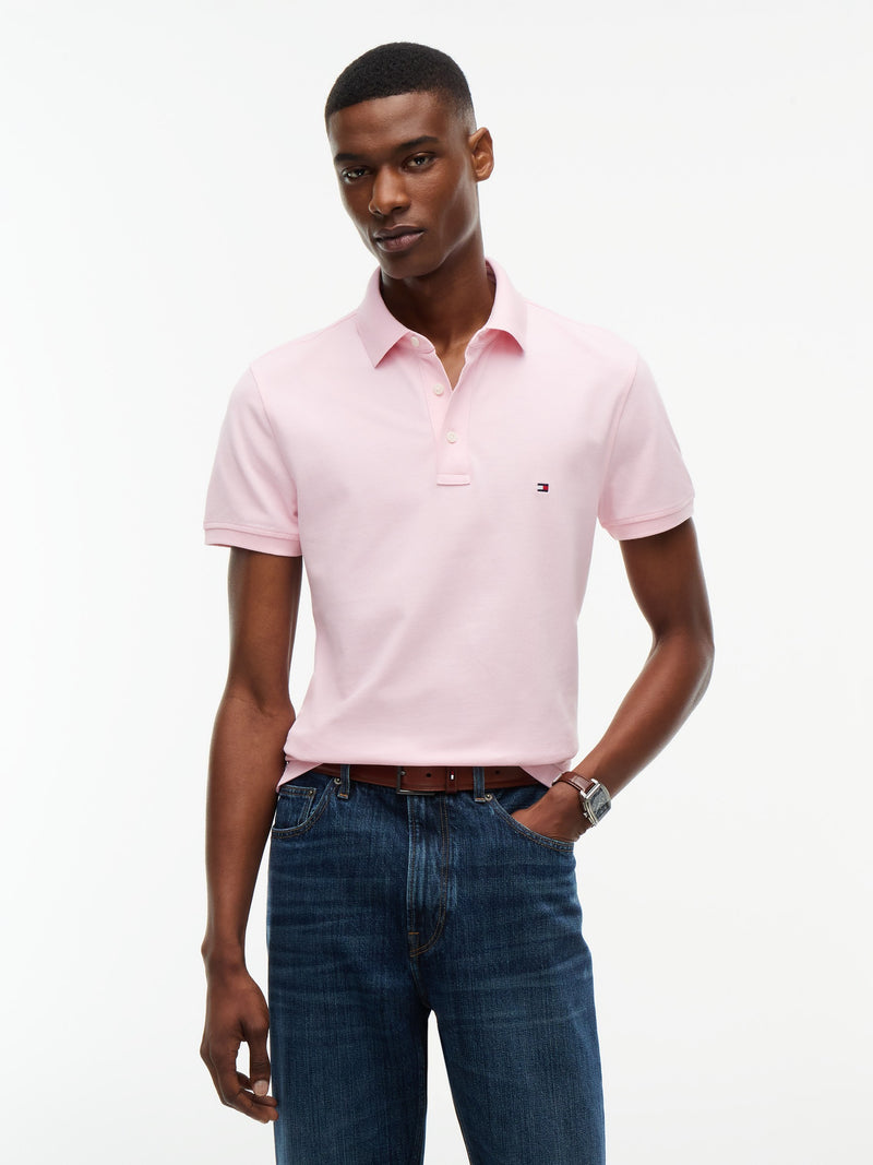 Slim Fit Solid Pique Polo