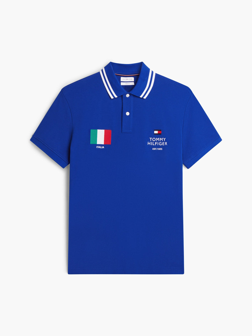 Regular Fit Graphic Pique Polo