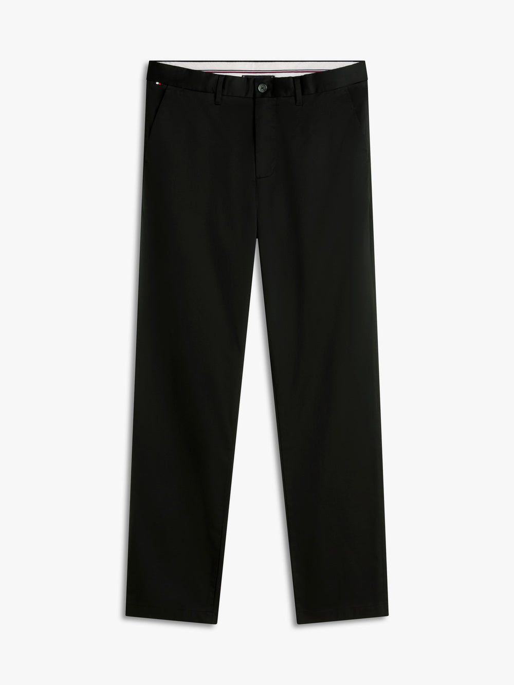 Men Denton Straight Fit Satin Trouser