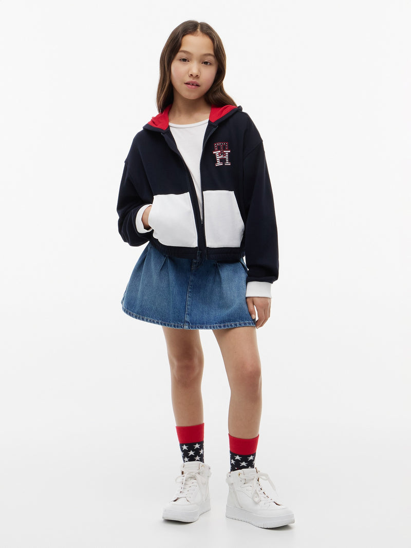 Kids Wide Jeans