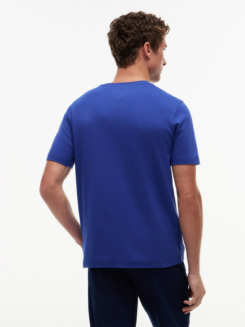 Regular Fit Solid Interlock Tshirt