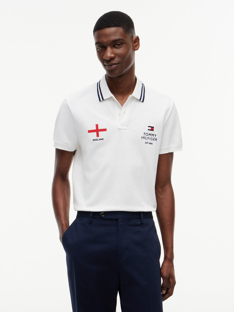 Regular Fit Graphic Pique Polo