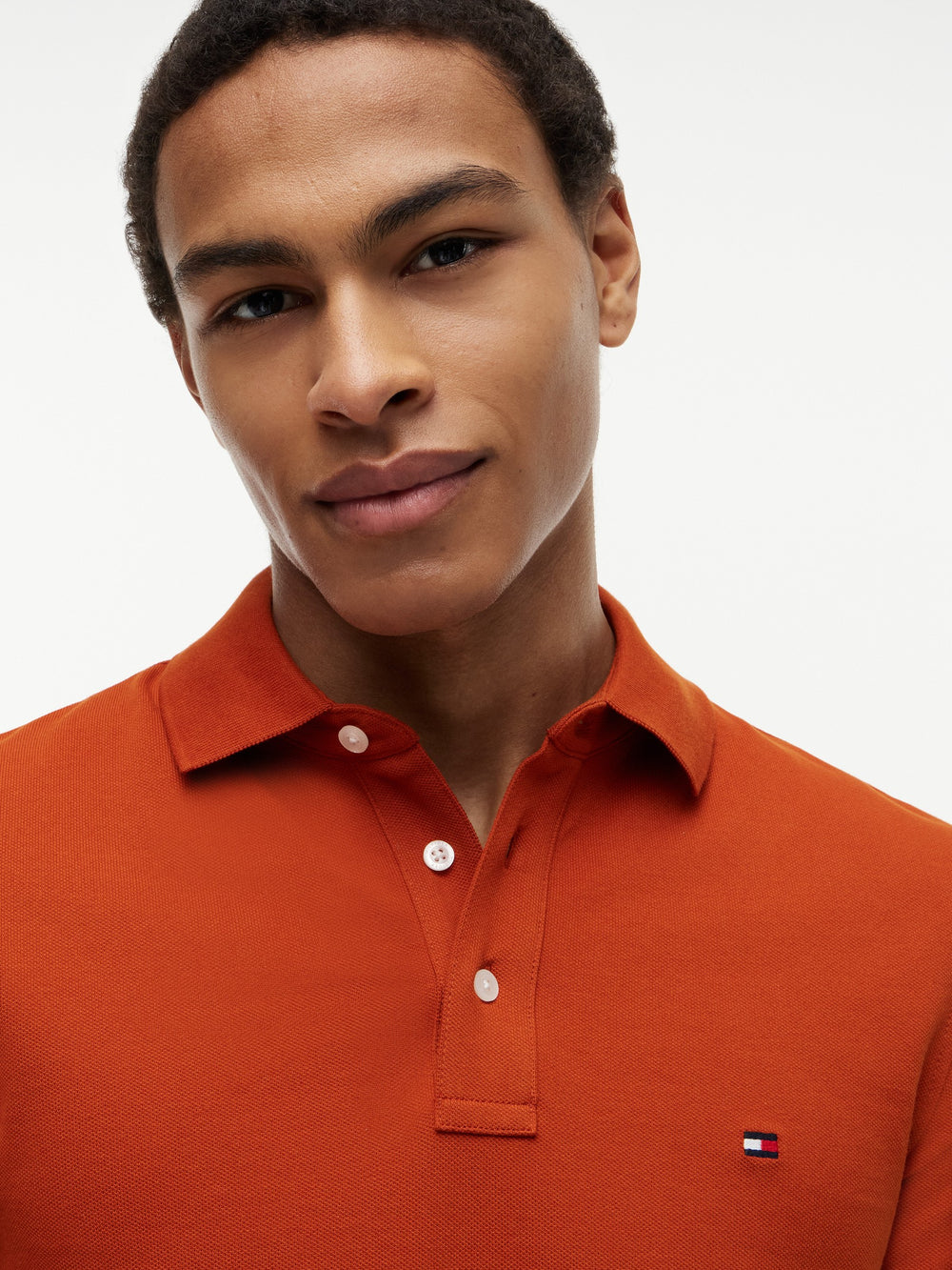 Slim Fit Solid Pique Polo