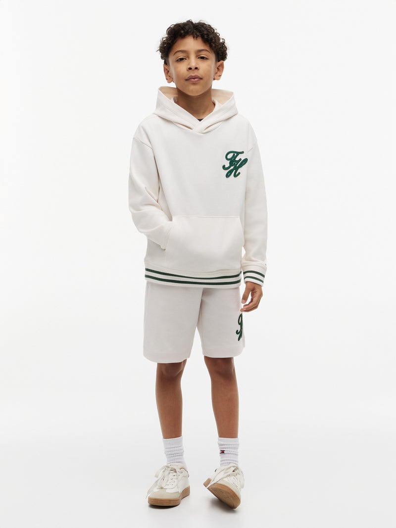 Kids Relaxed Interlock Hoodie