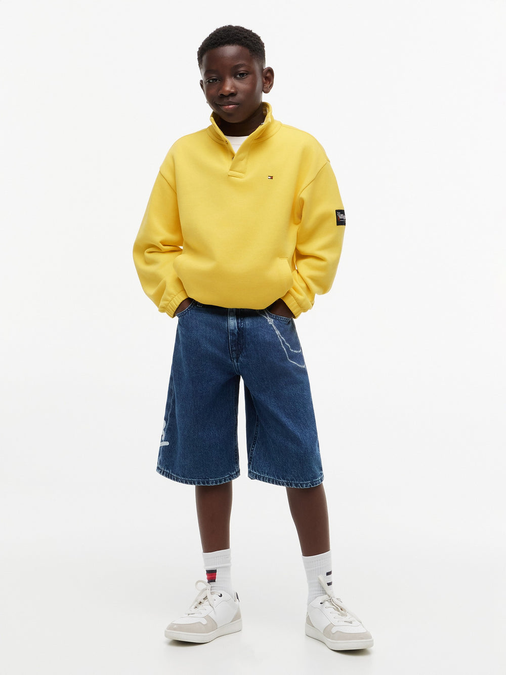 Kids Archive Quarter Zip Sweatshirt