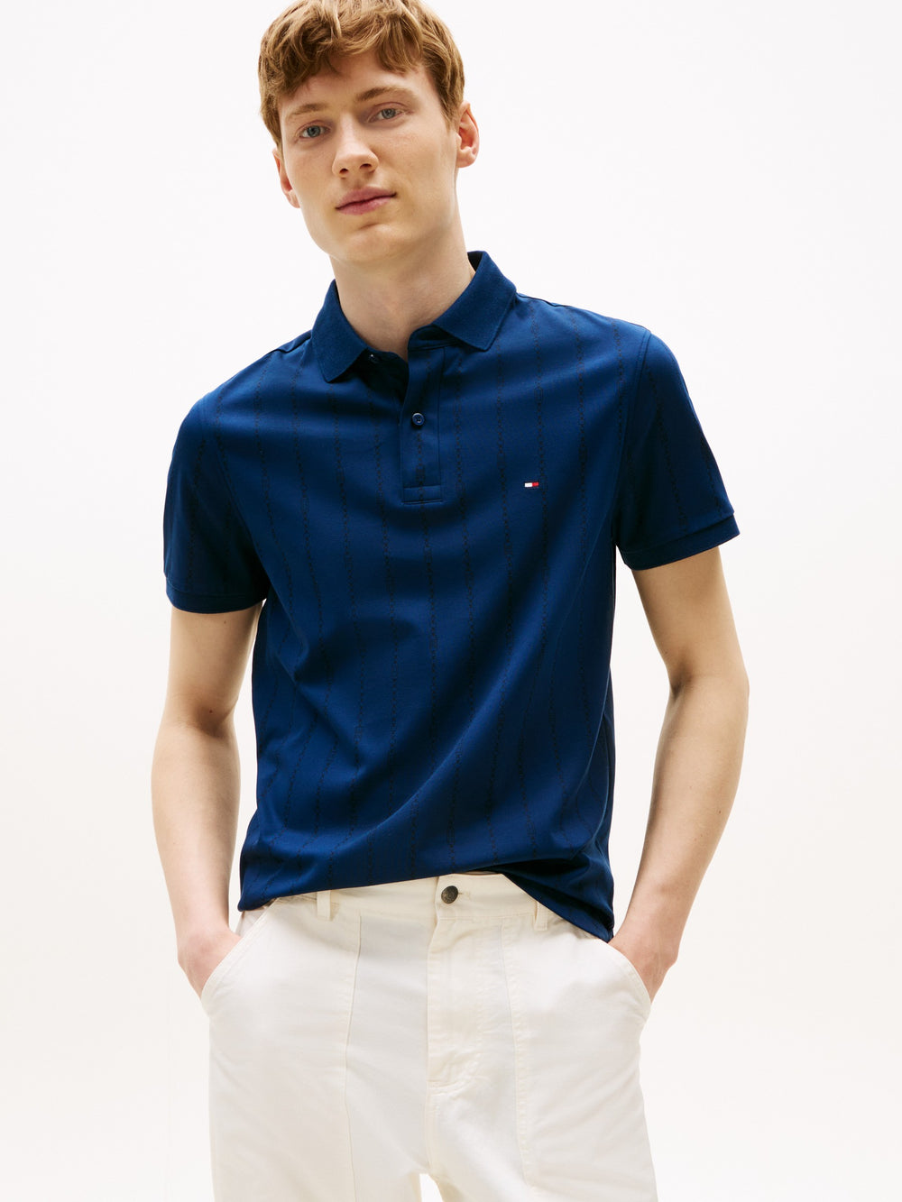 Regular Fit Jacquard Polo