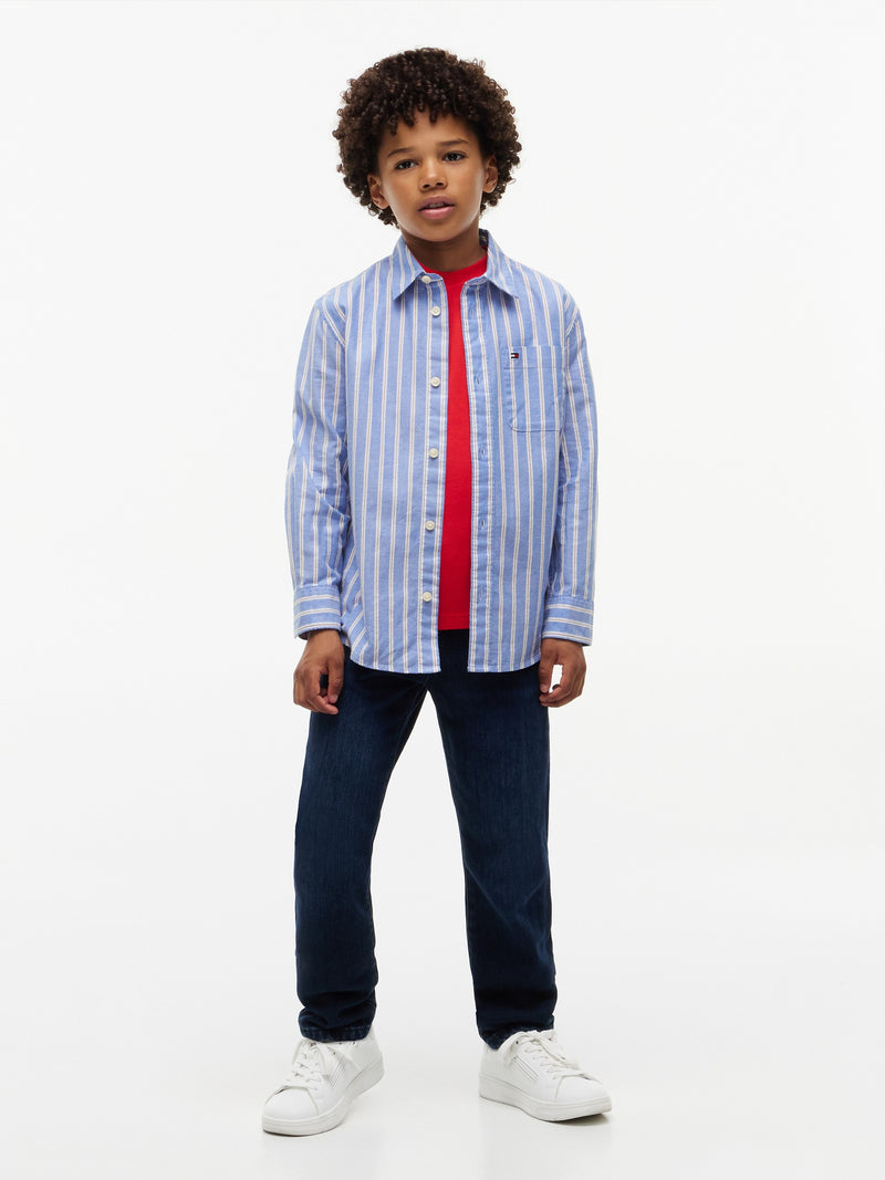 Kids Oxford Stretch Shirt