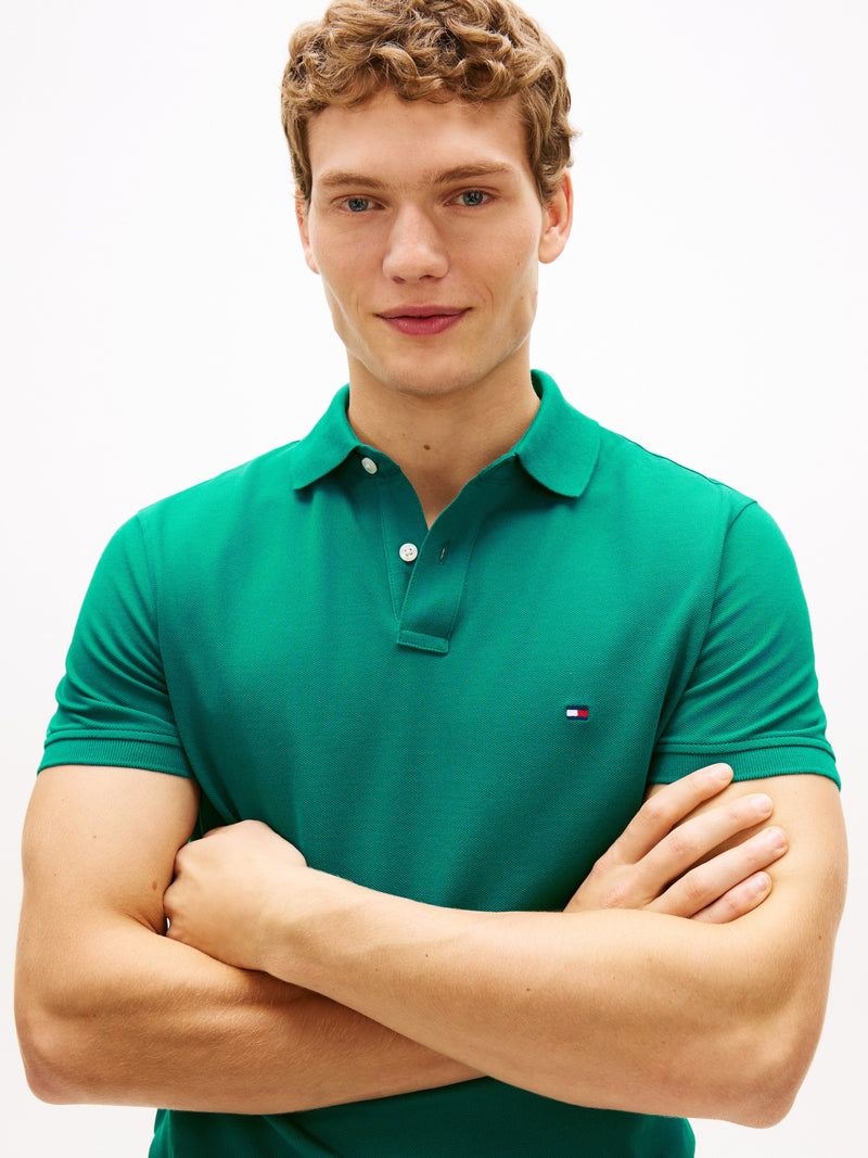 Regular Fit Solid Pique Polo