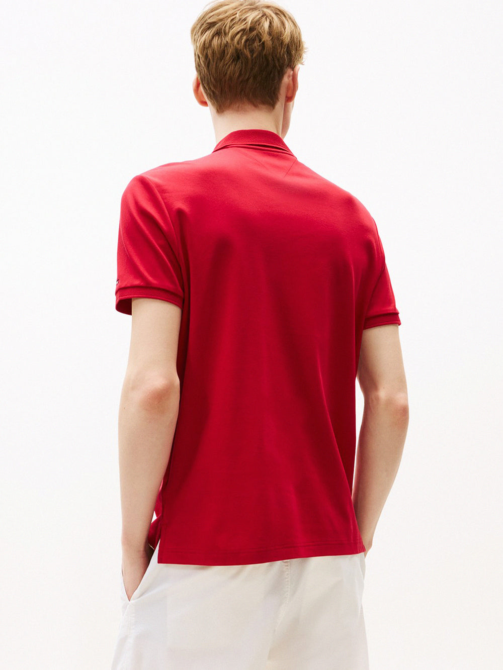 Regular Fit 1/4 Zip Interlock Polo