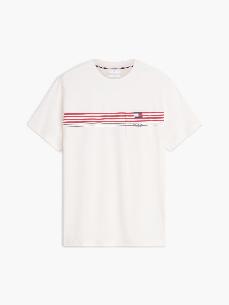 Regular Fit Striped Tshirt