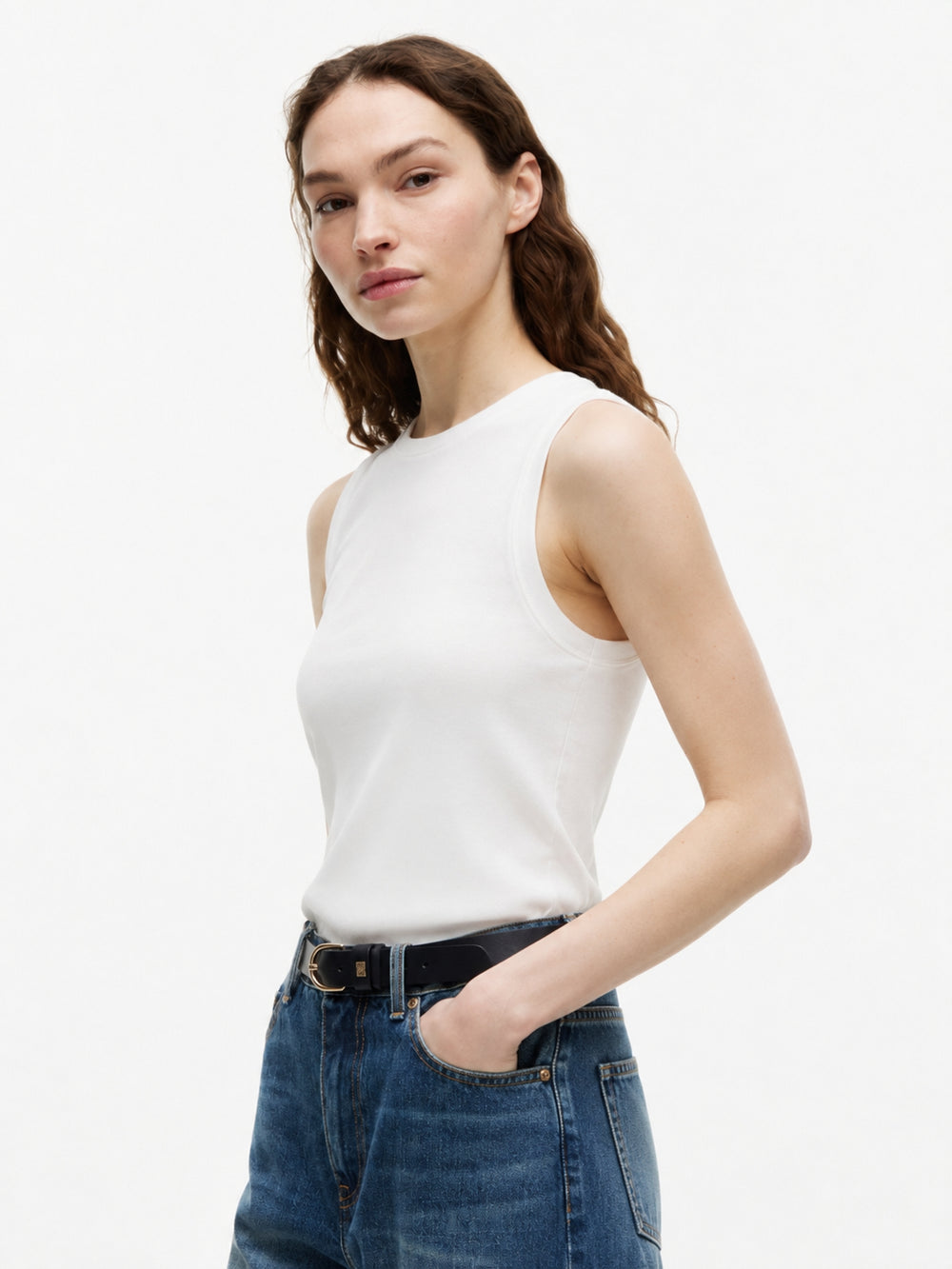 Solid Slim Fit Full Sleeve Cotton Jersey T-Shirt