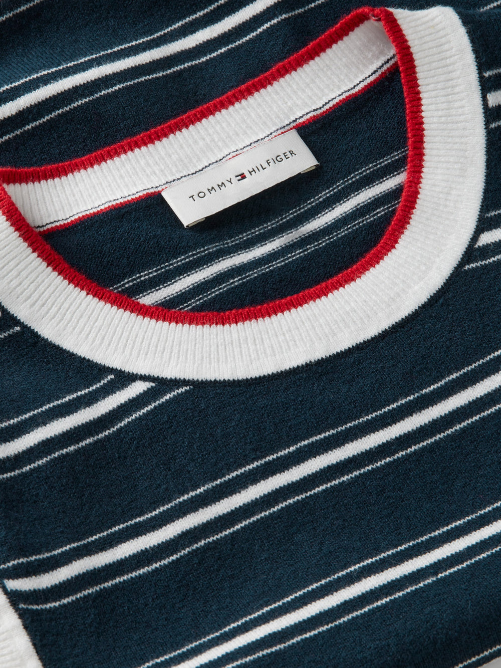 Stripe Regular Fit Full Sleeve Ribbed T-Shirt