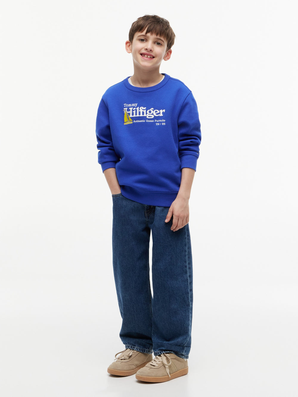 Kids Interlock Sweatshirt