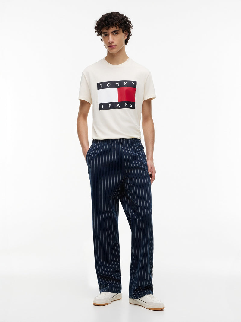 Jaimie Loose Twill Blue Trouser
