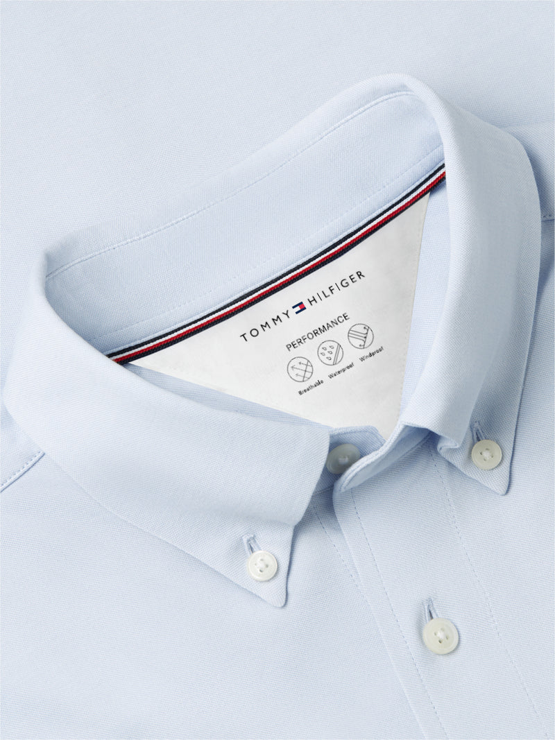 Regular Fit Solid Oxford Shirt