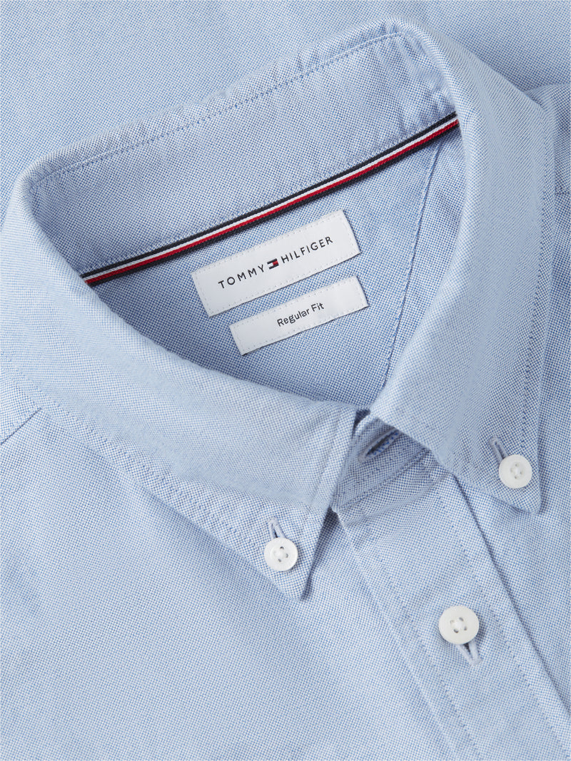 Regular Fit Solid Oxford Shirt