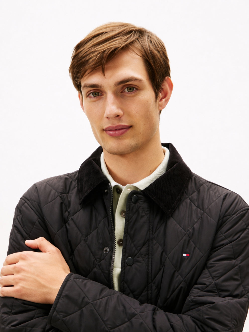 Regular Fit Quilted or Padded Jacket