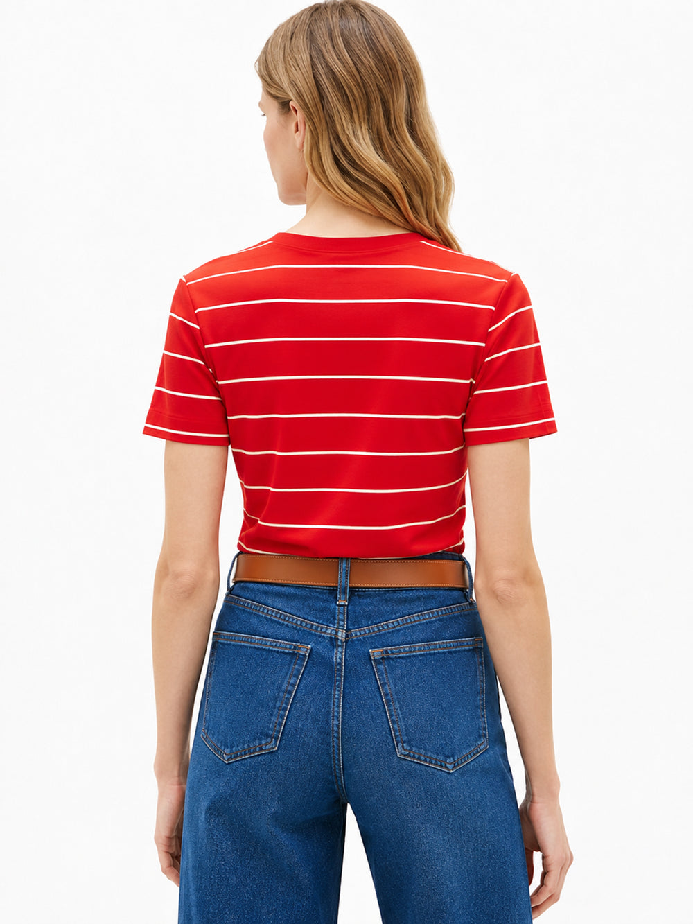 Stripe Slim Fit Half Sleeve Cody T-Shirt