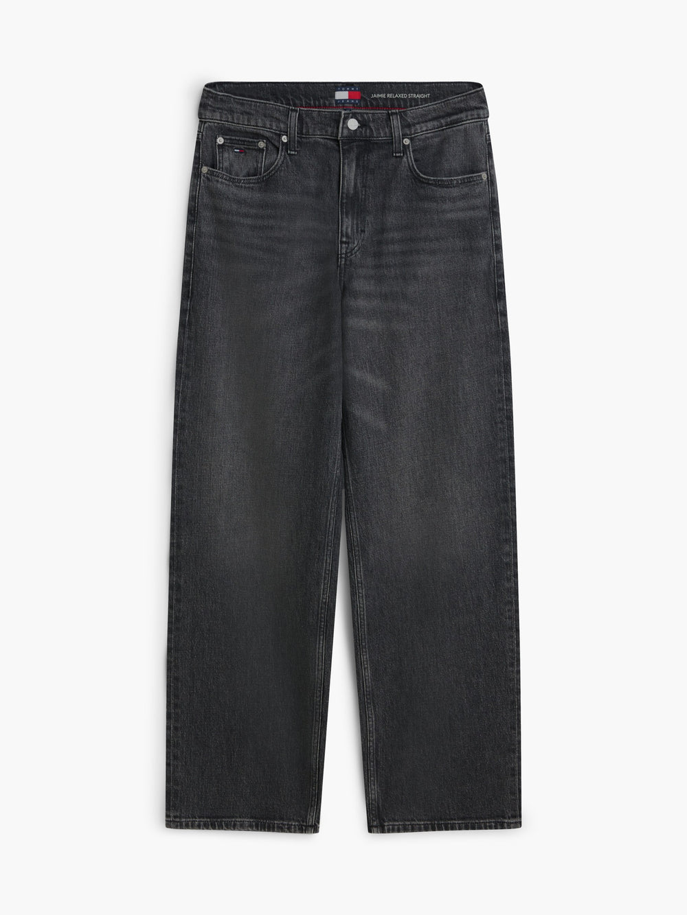 Jaimie Loose Washed Black Jeans