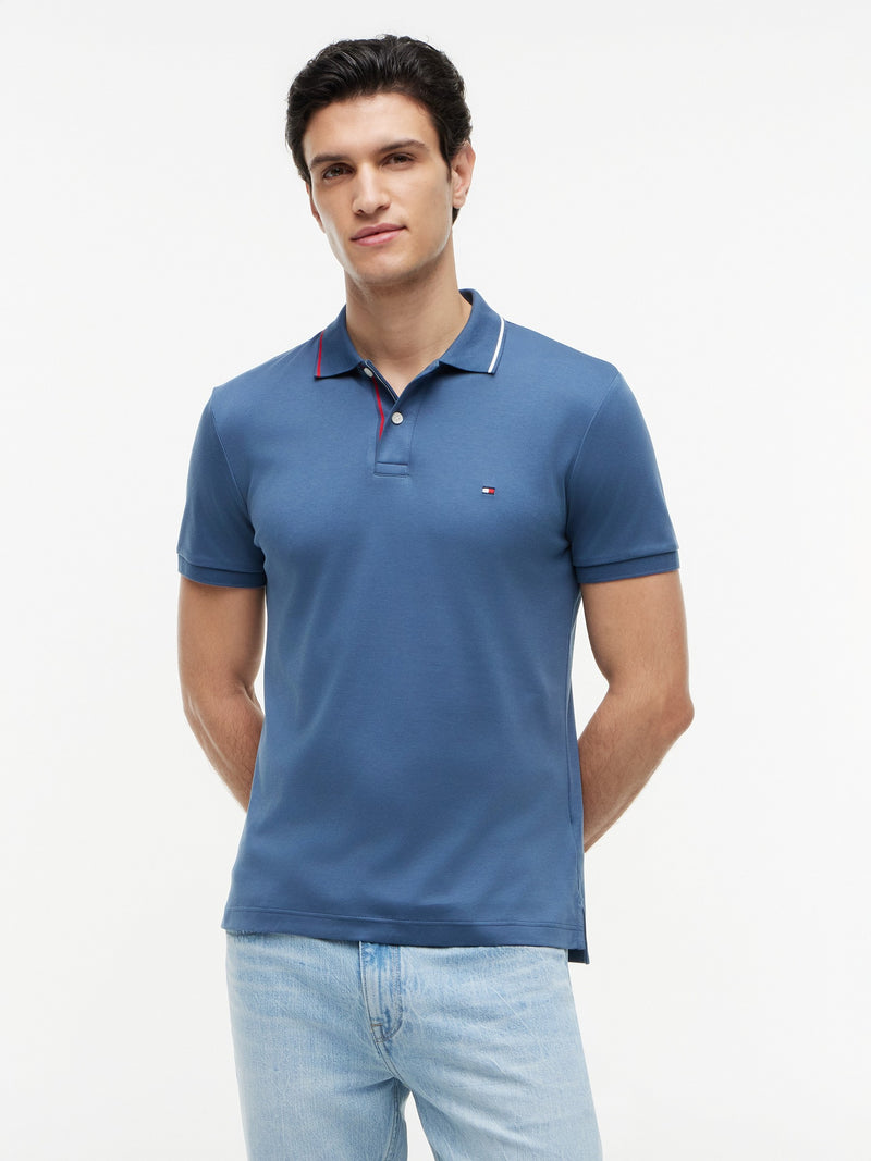 Slim Fit Interlock Polo