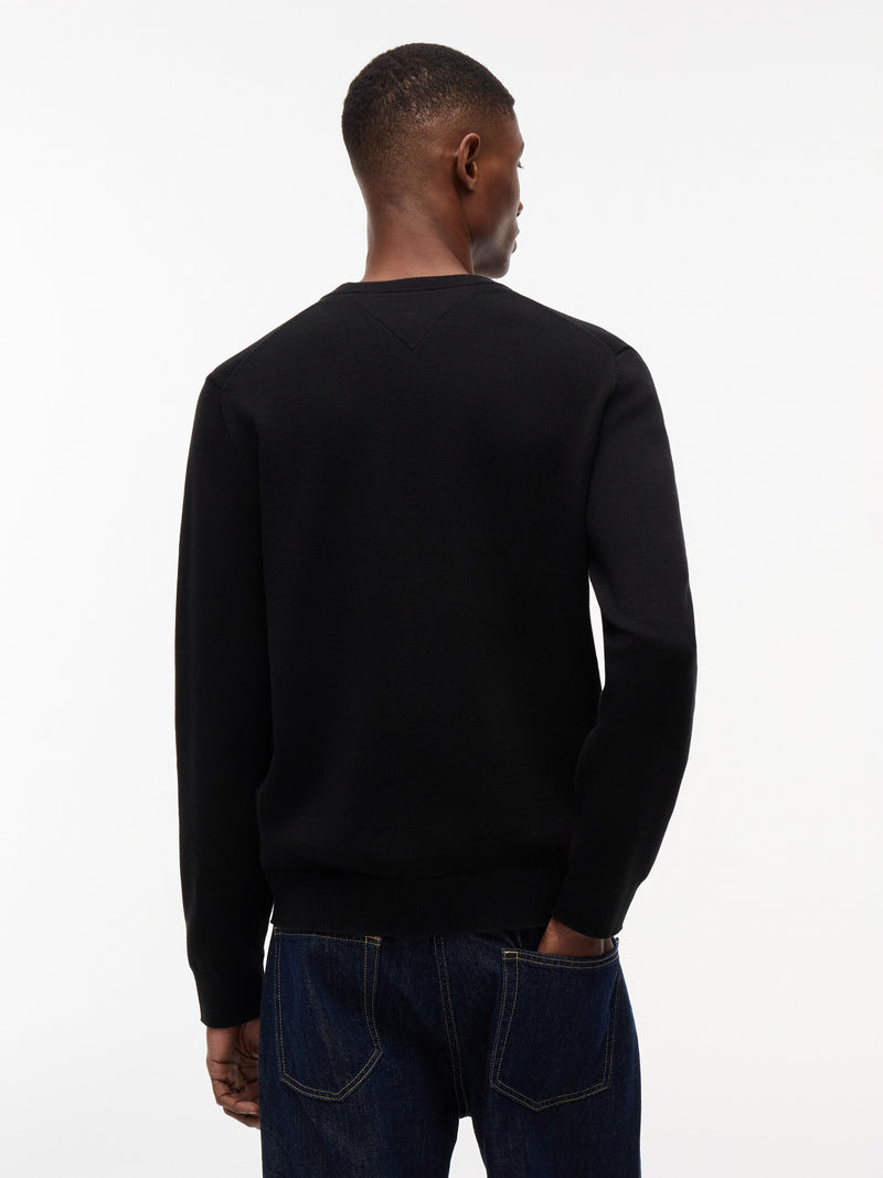Slim Fit Light Loose Knit Pullover
