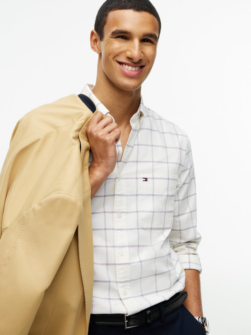 Regular Fit Check Oxford Shirt