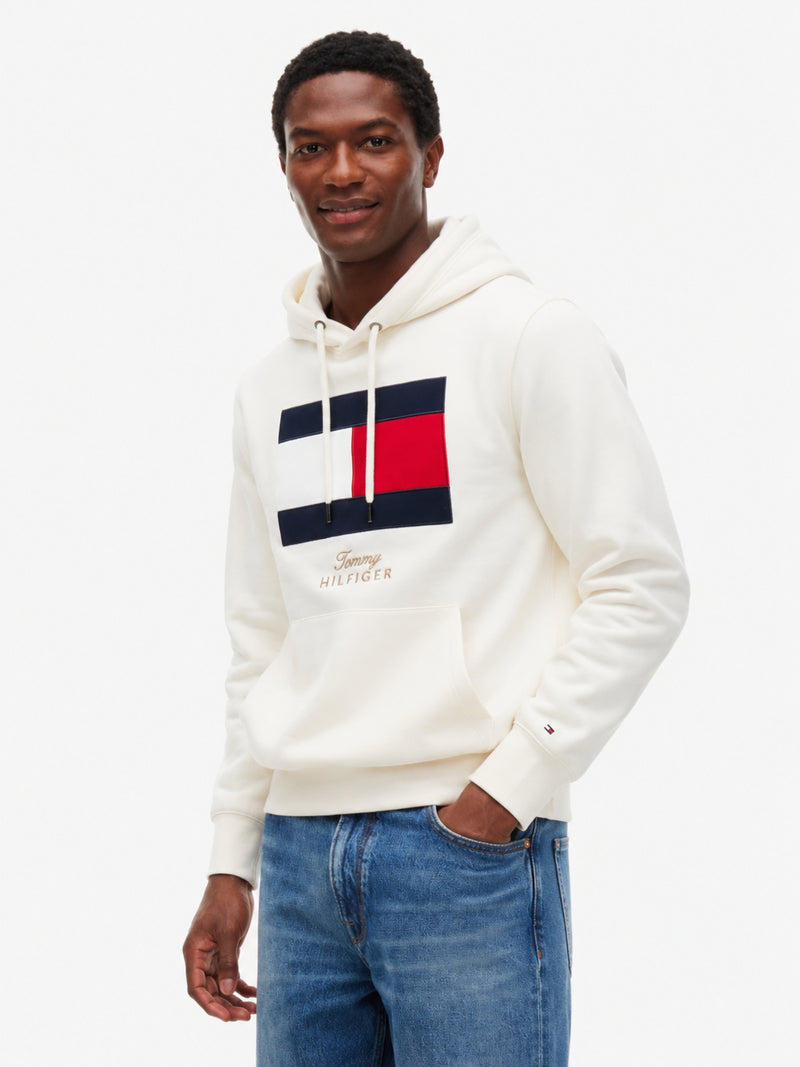 Flag Logo Fleece Hoodie