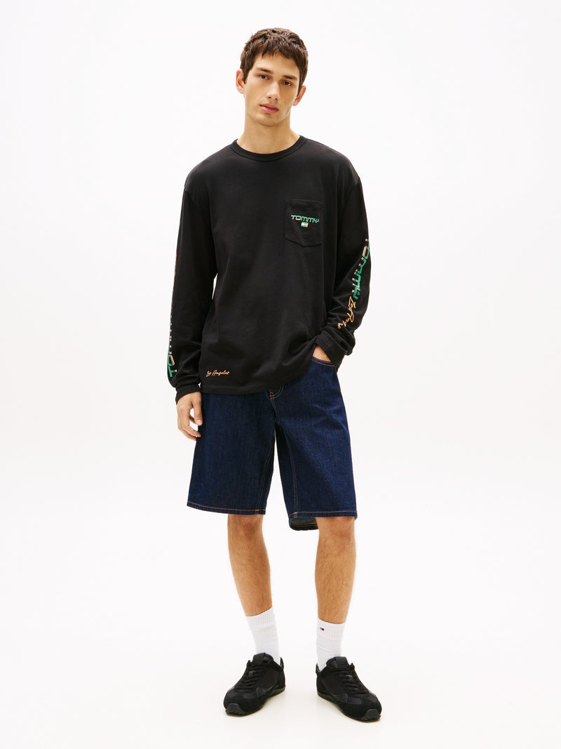 Relaxed Fit Long Sleeve T-Shirt