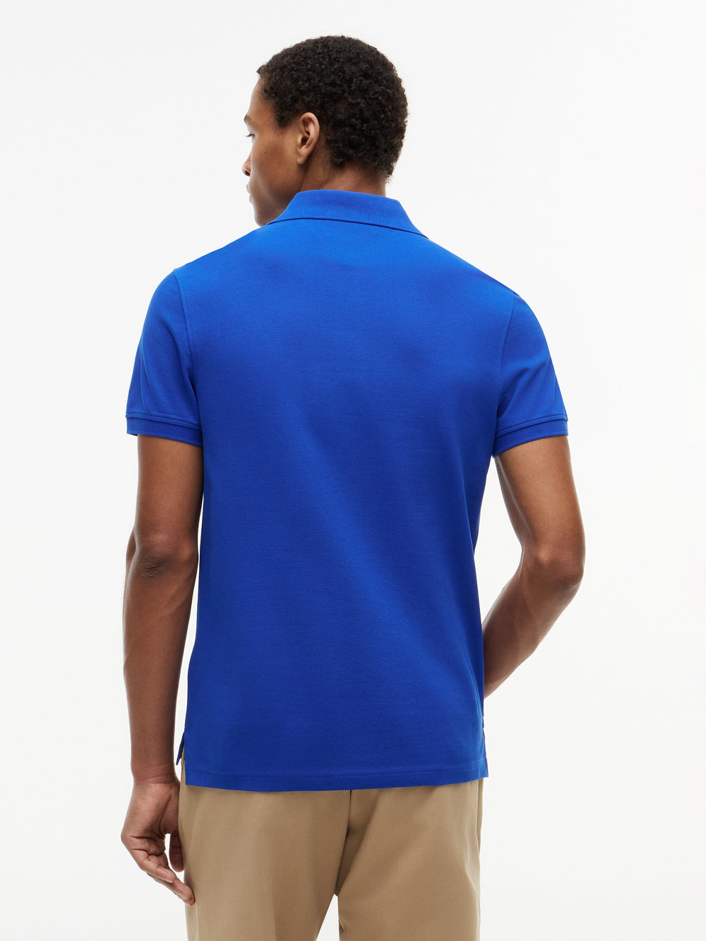 Slim Fit Solid Pique Polo