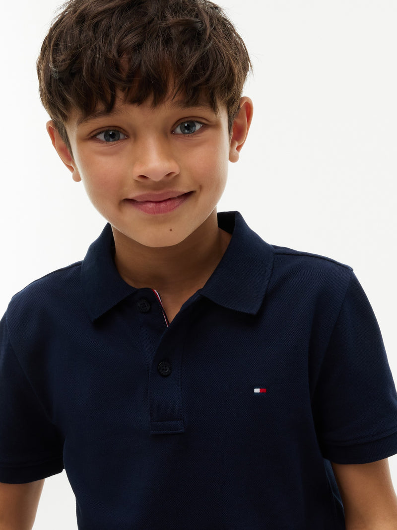 Kids Solid Polo